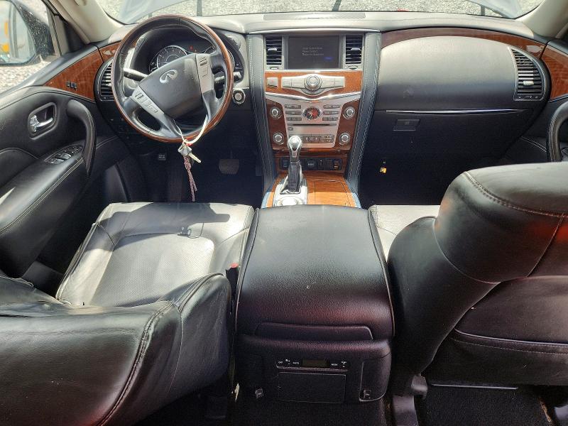 2019 Infiniti Qx80 VIN JN8AZ2NF4K9681981 COPART salvage auction — FRONT END, FL - CERT OF TITLE SLVG REBUILDABLE, sold $6,300 on 2026-09-03 (photo 8)