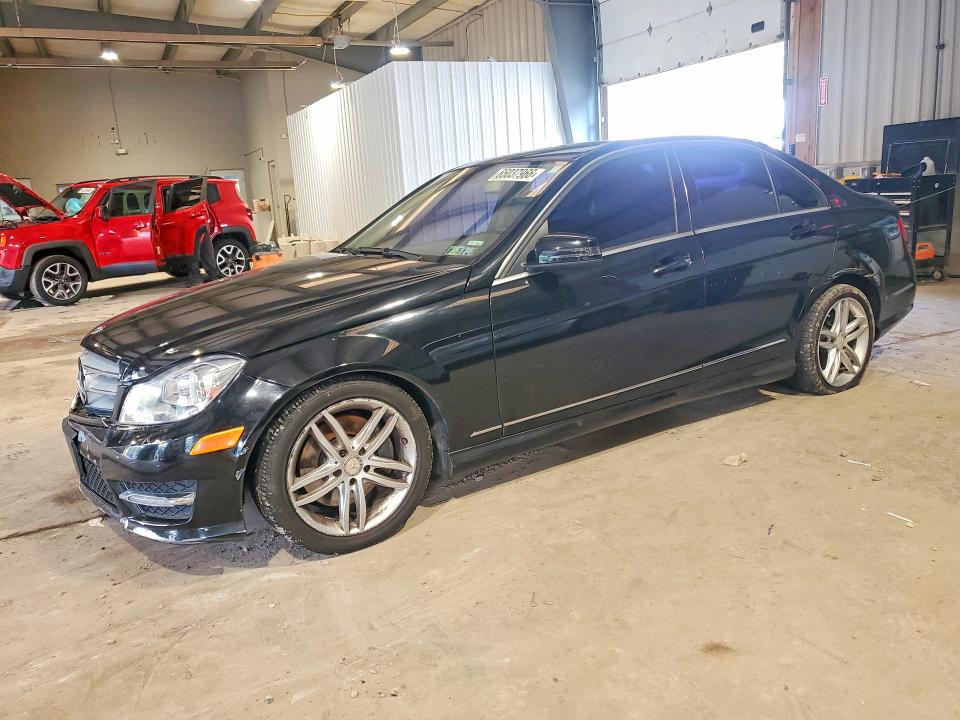 2013 Mercedes-benz C class VIN WDDGF8AB6DR265136 COPART salvage auction — FRONT END, PA - RECONSTRUCTED CLEAN, sold $400 on 2026-08-19 (photo 1)