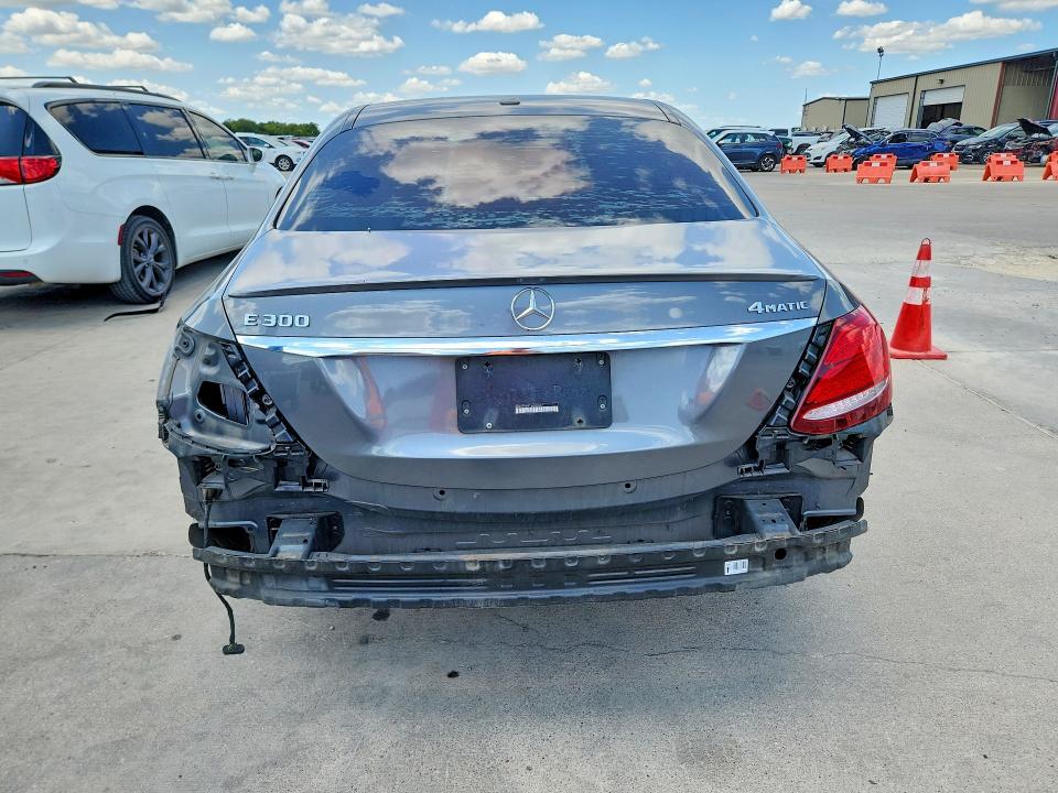 2018 Mercedes-benz E-klasse VIN WDDZF4KB7JA390947 COPART salvage auction — FRONT END, Tx - Salvage Vehicle Title, sold $9,100 on 2026-08-24 (photo 6)
