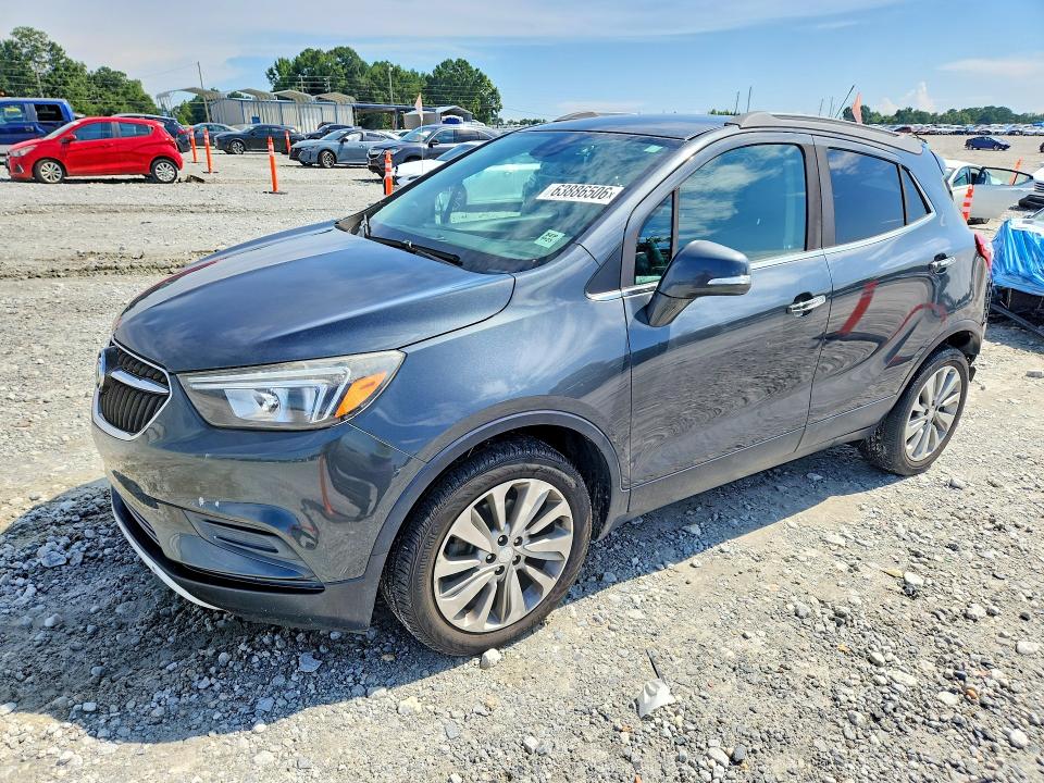 2017 Buick Encore VIN KL4CJASB6HB100029 COPART salvage auction — REAR END, Ga - Cert Of Title-Salvage, sold $550 on 2026-08-31 (photo 1)