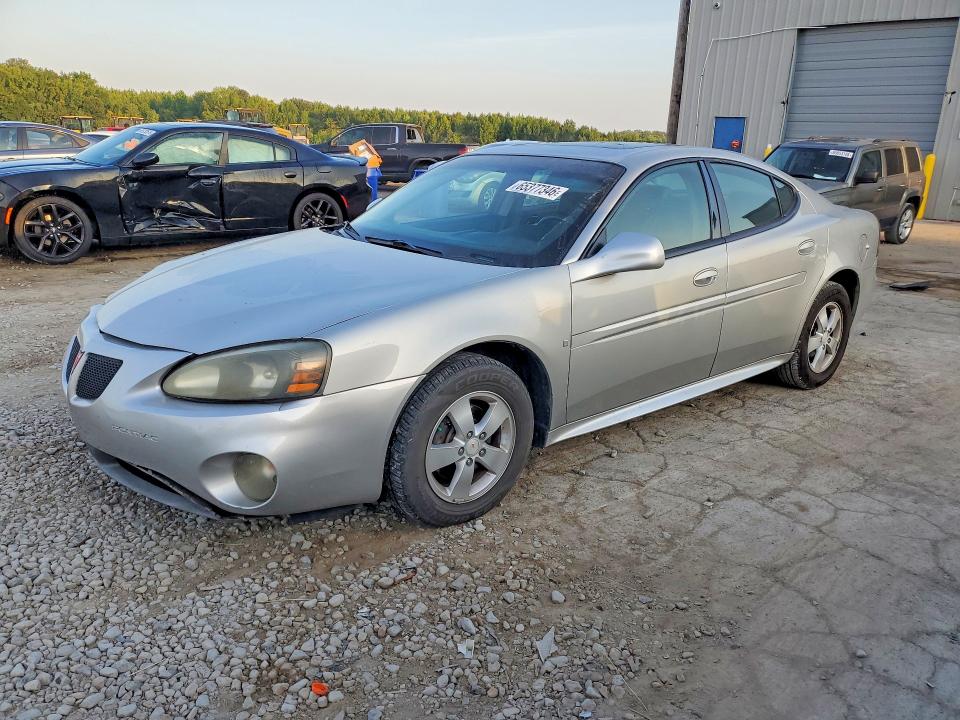 2008 Pontiac Grand prix VIN 2G2WP552381124443 COPART salvage auction — FRONT END, Tn - Salvage Certificate, sold $675 on 2026-09-03 (photo 1)