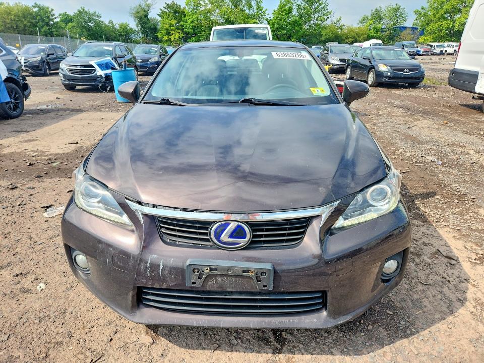 2013 Lexus Ct VIN JTHKD5BH8D2153800 COPART salvage auction — REAR END, Pa - Certificate Of Salvage, sold $1,700 on 2026-08-24 (photo 5)