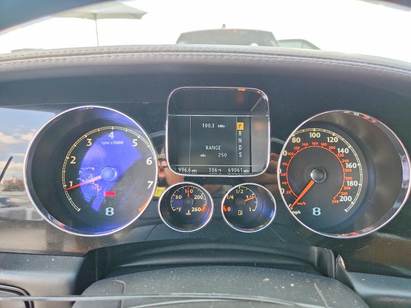 2007 Bentley Continental VIN SCBBR93W07C049097 COPART salvage auction — REAR END, Tx - Salvage Vehicle Title, sold $6,100 on 2026-09-10 (photo 9)