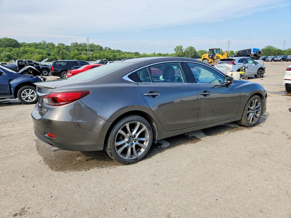 2017 Mazda 6 VIN JM1GL1W52H1123481 COPART salvage auction — HAIL, Il - Salvage Certificate, sold $8,800 on 2026-10-14 (photo 3)