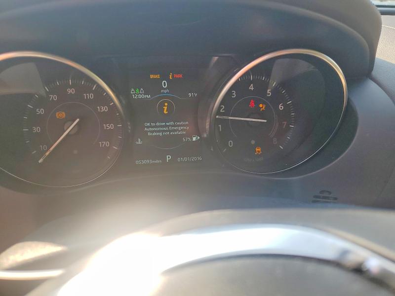 2019 Jaguar F-Pace VIN SADCK2GX4KA351923 COPART salvage auction — MECHANICAL, MD - CERTIFICATE OF TITLE, sold $3,650 on 2026-09-29 (photo 9)