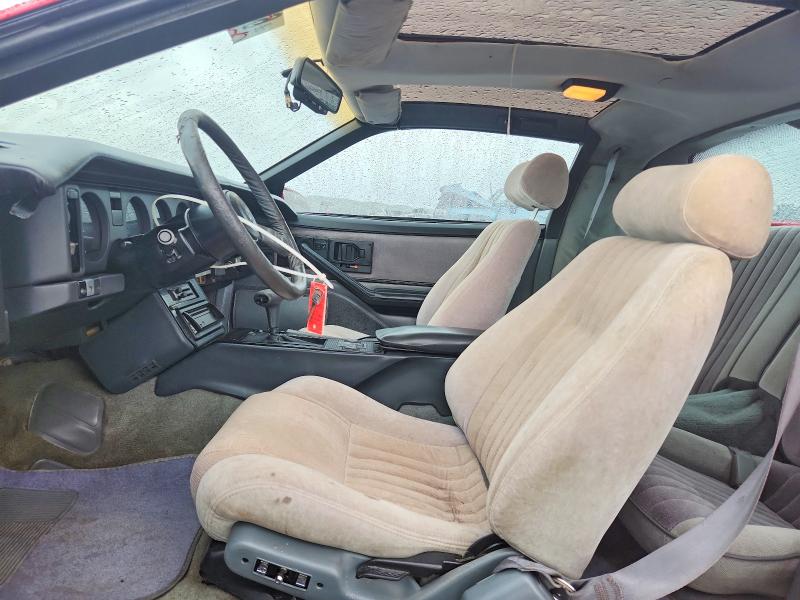 1986 Pontiac Firebird VIN 1G2FW87F8GN210980 COPART salvage auction — MECHANICAL, NY - CERT OF TITLE-REBUILT SALVAGE (P), sold $3,550 on 2026-09-16 (photo 7)