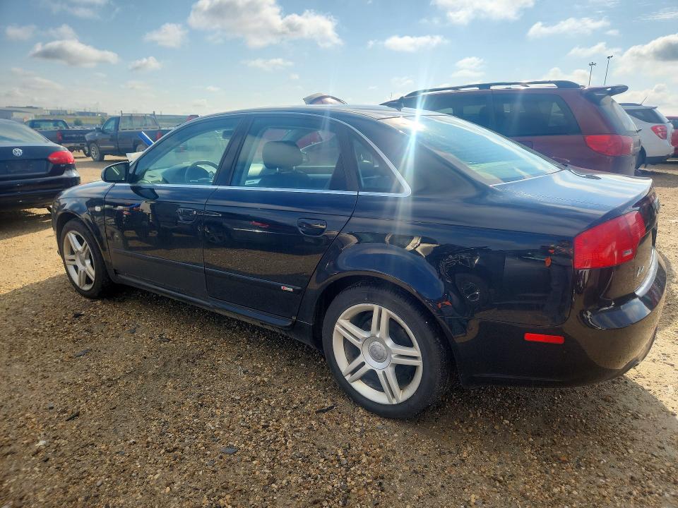 2008 Audi A4 VIN WAUDF68E18A116748 COPART salvage auction — REAR END, AB - BOS - SALVAGE, sold $125 on 2026-08-20 (photo 2)