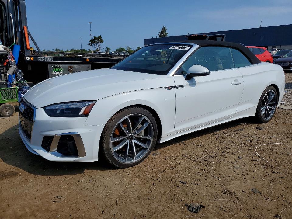 2023 Audi A5 VIN WAU4AGF50PN004926 — COPART salvage auction photo