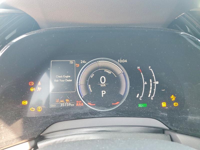 2023 Lexus Rx 350h VIN 2T2BBMCA4PC016907 COPART salvage auction — FRONT END, ON - PERMIT SALVAGE, sold $27,250 on 2026-09-08 (photo 9)