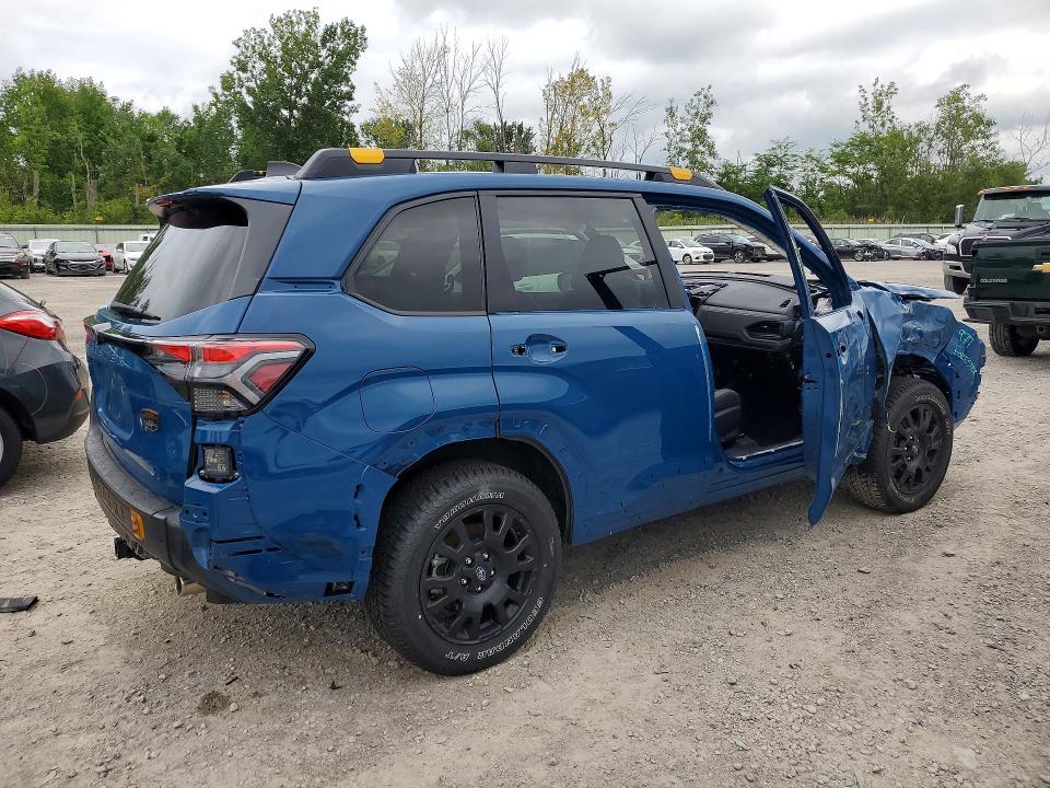 2026 Subaru Forester VIN 4S4SLDL62T3030221 COPART salvage auction — FRONT END, Ny - Mv-907A Salvage Certificate, sold $8,300 on 2026-08-24 (photo 3)