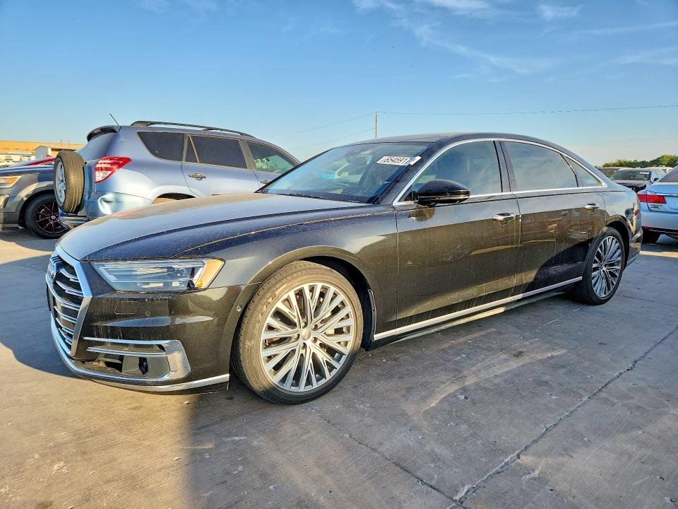 2019 Audi A8 VIN WAU8DAF83KN015749 COPART salvage auction — WATER/FLOOD, TX, sold $12,000 on 2026-10-08 (photo 1)