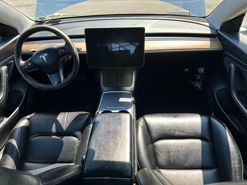 2021 Tesla Model 3 VIN 5YJ3E1EA9MF857852 COPART salvage auction — REAR END, Va - Certificate Of Title, sold $7,800 on 2026-09-23 (photo 6)