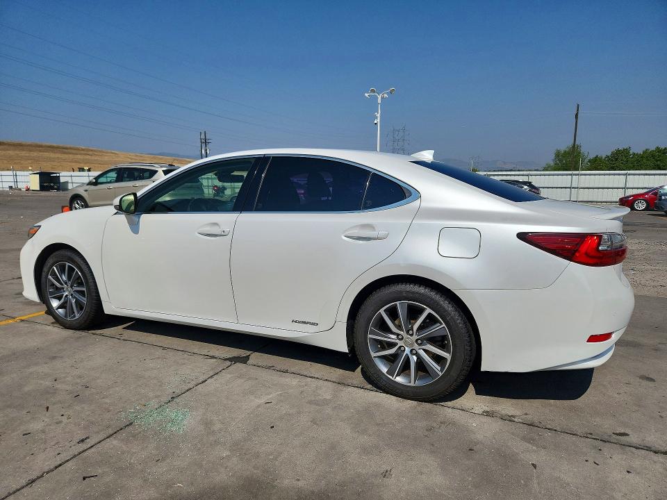2016 Lexus ES VIN JTHBW1GG2G2102834 COPART salvage auction — HAIL, CO - CERTIFICATE OF TITLE, sold $15,200 on 2026-08-31 (photo 2)
