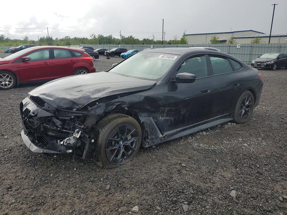 2025 BMW I4 VIN WBY13HD0XSFT94514 — COPART salvage auction photo