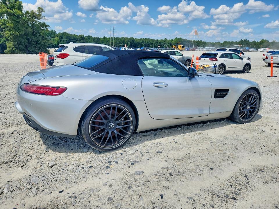 2019 Mercedes-benz AMG GT VIN WDDYK7HAXKA023050 COPART salvage auction — MECHANICAL, Salvage Title, sold $34,000 on 2026-08-19 (photo 3)