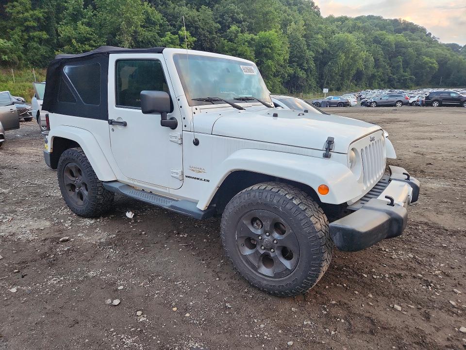 2014 Jeep Wrangler / VIN 1C4AJWBG8EL150216 COPART salvage auction — MINOR DENT/SCRATCHES, Ny - Certificate Of Title, sold $2,200 on 2026-09-08 (photo 4)