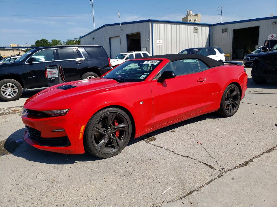 2020 Chevrolet Camaro VIN 1G1FF3D77L0147222 — COPART salvage auction photo