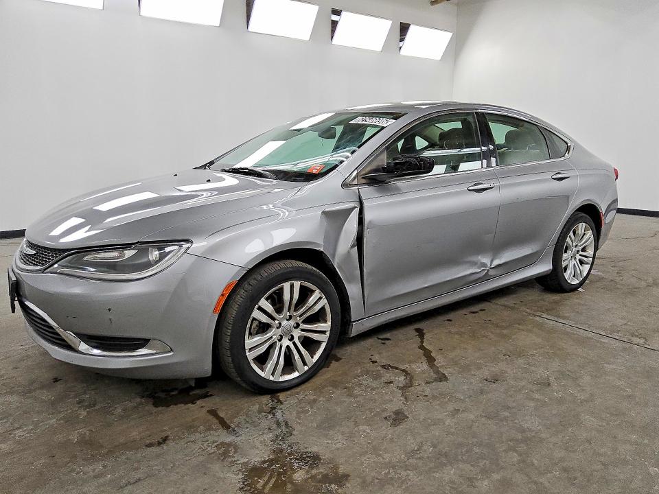 2015 Chrysler 200 VIN 1C3CCCAB2FN532582 COPART salvage auction — FRONT END, Il - Certificate Of Title, sold $300 on 2026-09-03 (photo 1)