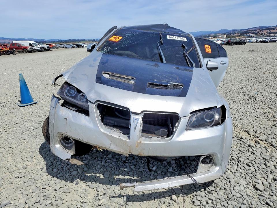 2009 Pontiac G8 VIN 6G2EC57Y59L217312 COPART salvage auction — ALL OVER, Ca - Salvage Certificate, sold $1,450 on 2026-09-10 (photo 5)
