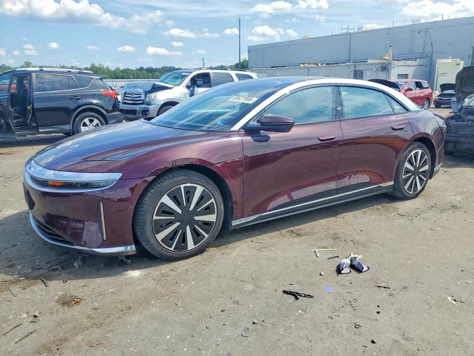 2023 Lucid Air VIN 50EA1TEA3PA004211 — COPART salvage auction photo