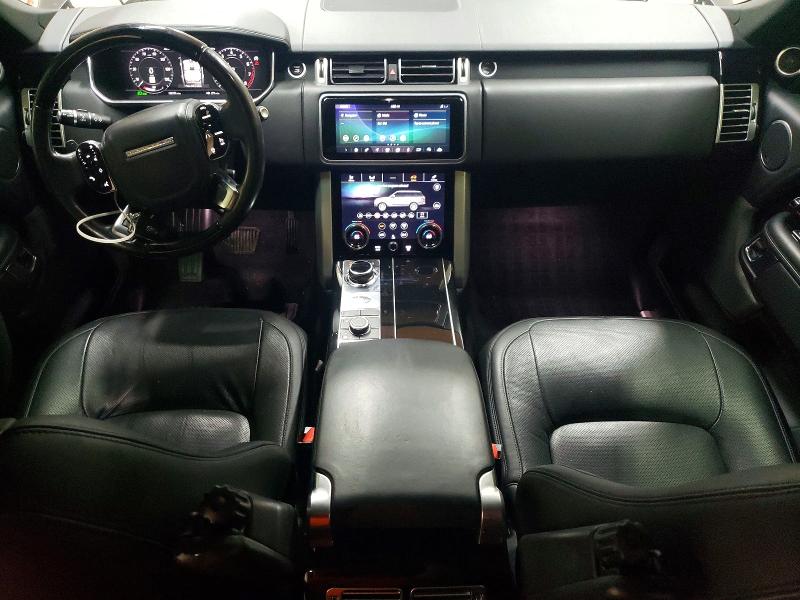 2018 Land rover RANGE ROVER VIN SALGS2SV7JA384697 COPART salvage auction — MECHANICAL, Salvage Title, sold $2,000 on 2026-08-29 (photo 8)