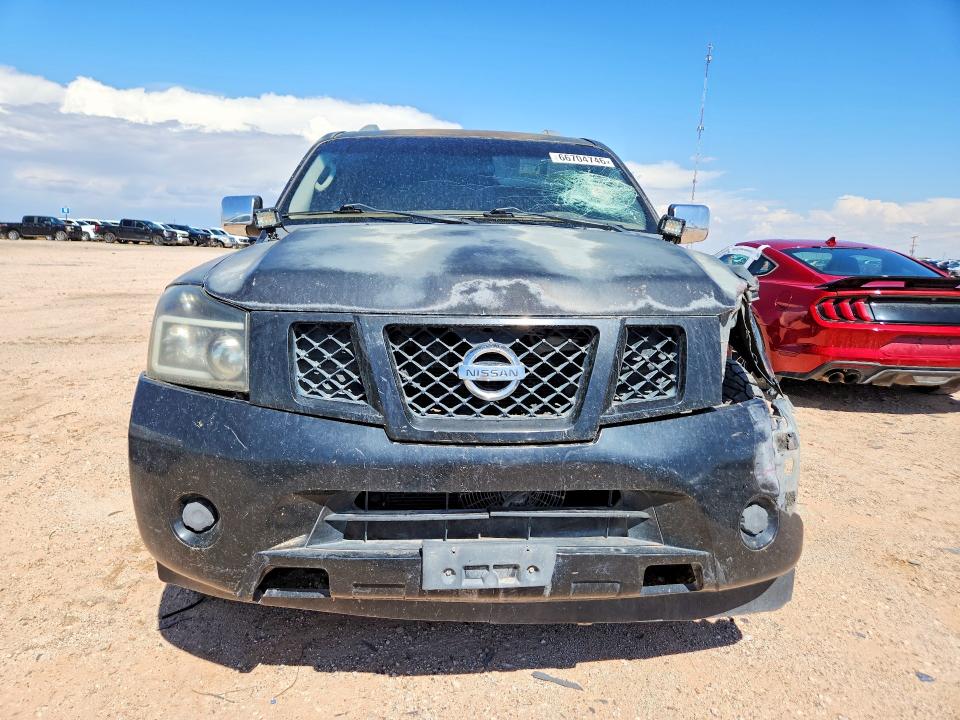 2008 Nissan Armada VIN 5N1BA08D88N633398 COPART salvage auction — FRONT END, OK - CERT OF TITLE-SALVAGE (P), sold $125 on 2026-10-07 (photo 5)