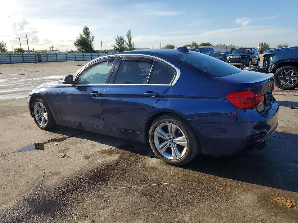 2017 BMW 3er VIN WBA8D9G50HNU60266 COPART salvage auction — MECHANICAL, Fl - Certificate Of Title (P), sold $4,550 on 2026-08-19 (photo 2)