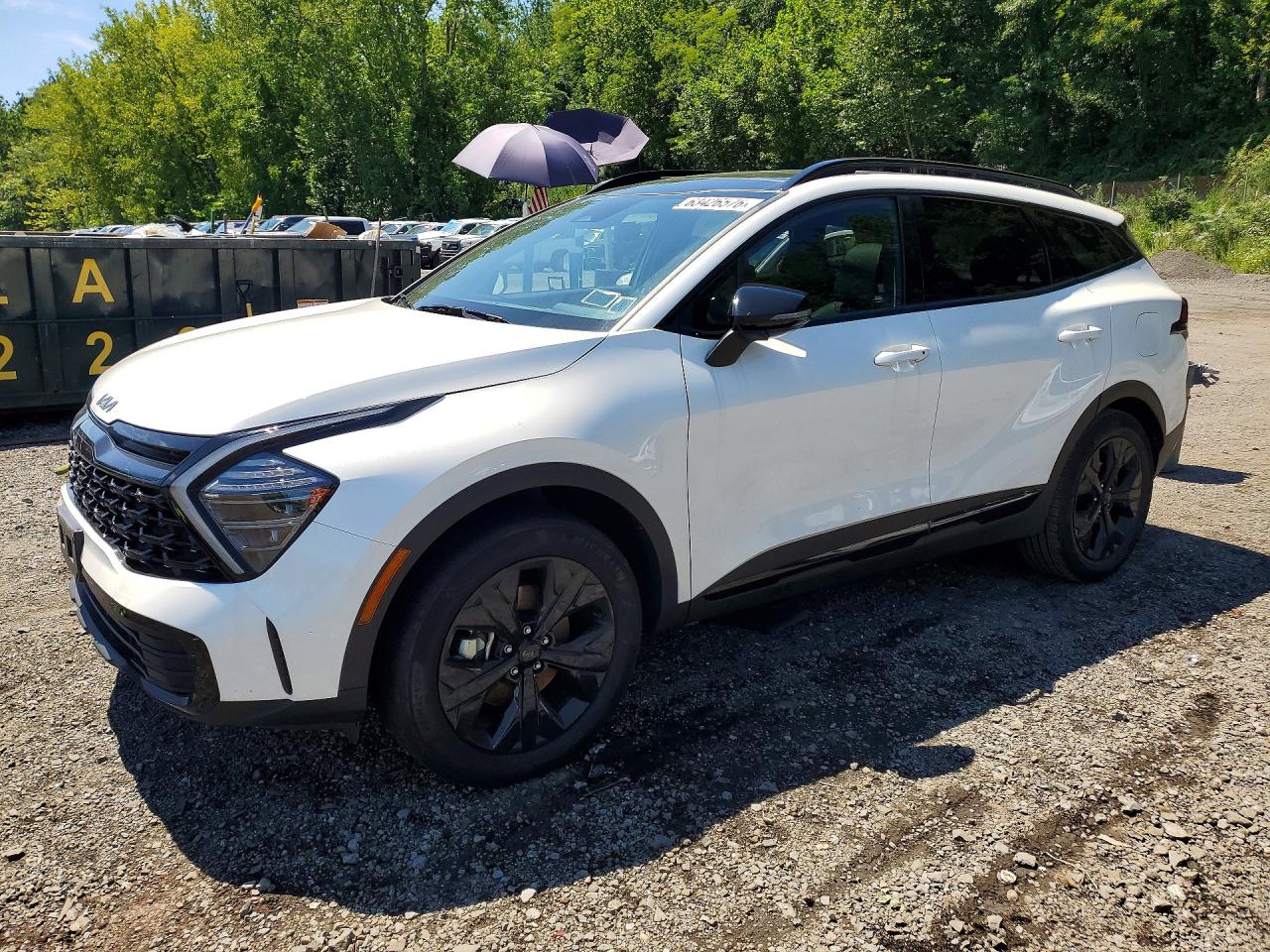 2025 Kia Sportage VIN KNDPYDDH3S7268095 — COPART salvage auction photo