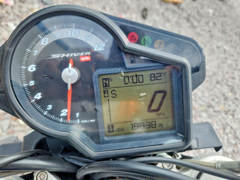 2013 Aprilia Shiver VIN ZD4RAC01XDS000505 COPART salvage auction — SIDE, Wi - Junked Vehicle Bill Of Sale, sold $725 on 2026-08-17 (photo 7)