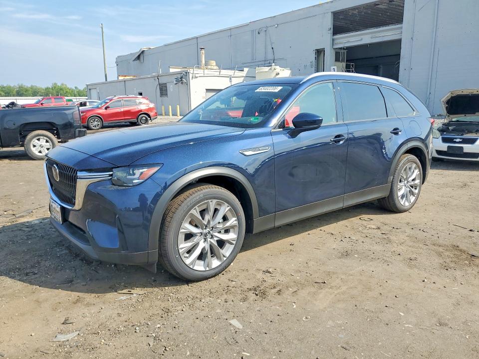 2026 Mazda Cx-90 VIN JM3KKBHD2T1351424 COPART salvage auction — SIDE, Salvage Title, sold $15,200 on 2026-08-26 (photo 1)