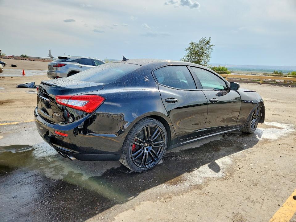 2017 Maserati Ghibli VIN ZAM57XSS9H1249763 COPART salvage auction — FRONT END, Salvage Title, sold $200 on 2026-08-17 (photo 3)