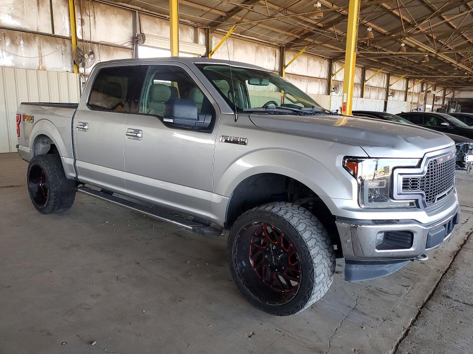 2018 Ford F-150 lightning VIN 1FTEW1EG0JFE66297 COPART salvage auction — FRONT END, NC - CERTIFICATE OF TITLE (P), sold $9,500 on 2026-08-19 (photo 4)