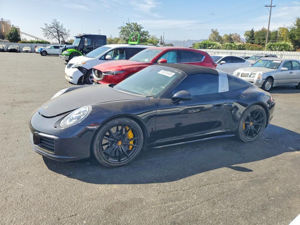 2017 Porsche 911 VIN WP0BB2A92HS136609 — COPART salvage auction photo