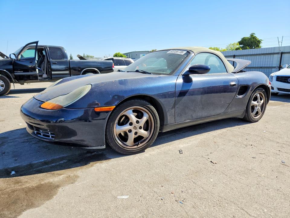 1998 Porsche Boxster VIN WP0CA2982WS620909 COPART salvage auction — REAR END, Ca - Dis/Dlr/Exp Only Clean Title, sold $600 on 2026-09-18 (photo 1)