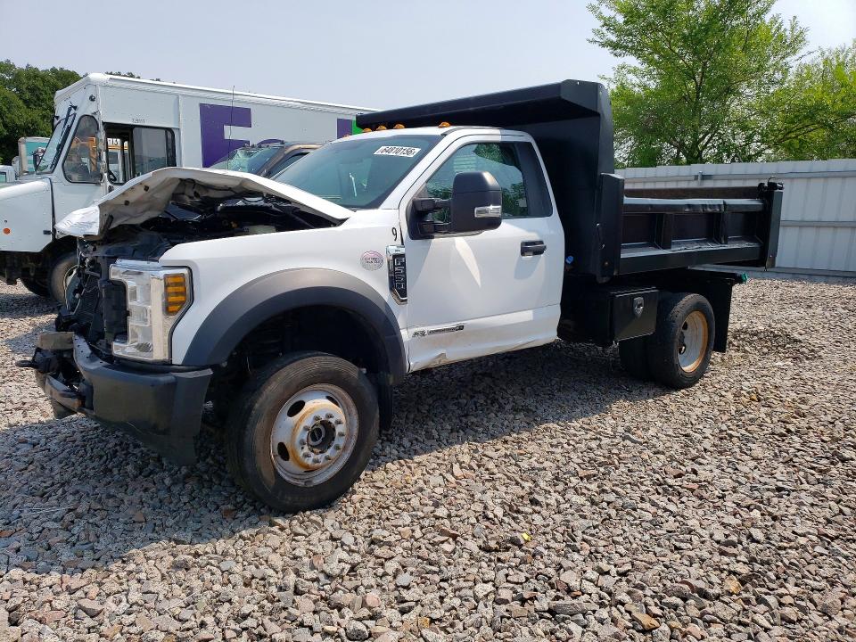 2019 Ford F550 VIN 1FDUF5HT9KDA24672 COPART salvage auction — FRONT END, In - Cert Of Title-Salvage Title (P), sold $10,400 on 2026-08-20 (photo 1)