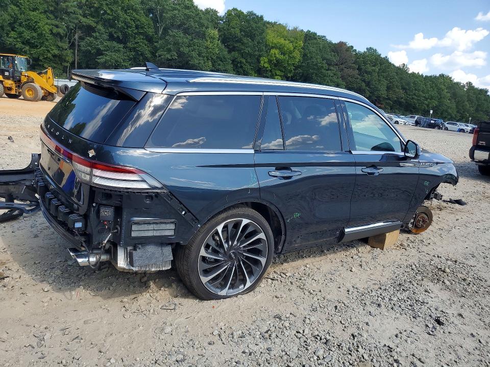 2024 Lincoln Aviator VIN 5LM5J7WC6RGL06405 COPART salvage auction — FRONT END, Ga - Cert Of Title-Salvage, sold $12,500 on 2026-09-11 (photo 3)
