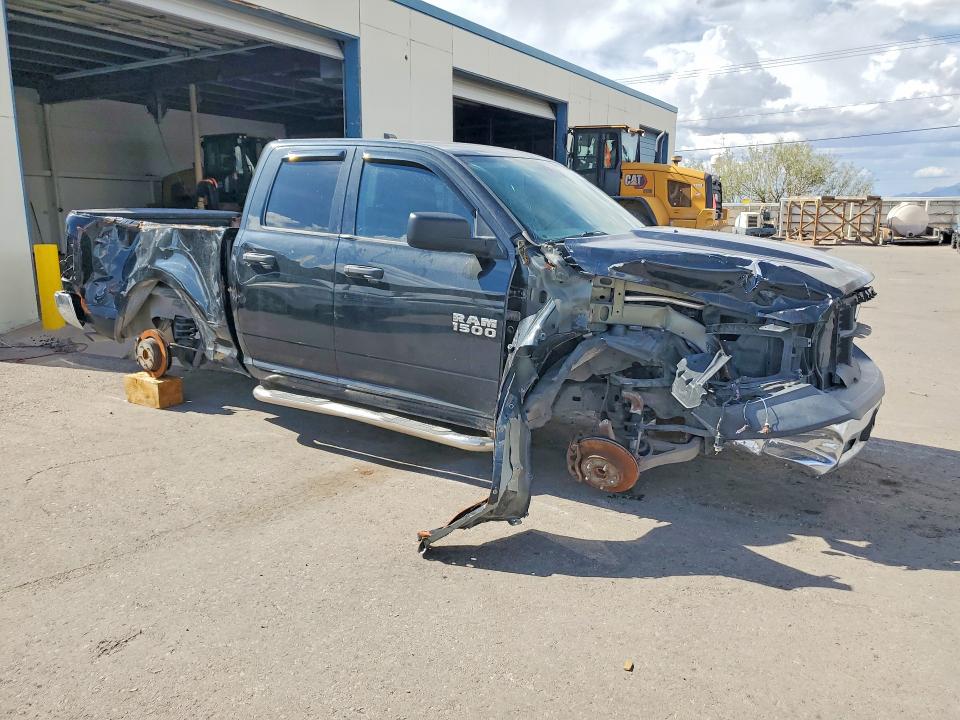 2018 Ram 1500 VIN 1C6RR6FGXJS195428 COPART salvage auction — FRONT END, TX - CERTIFICATE OF TITLE (P), sold $825 on 2026-08-14 (photo 4)