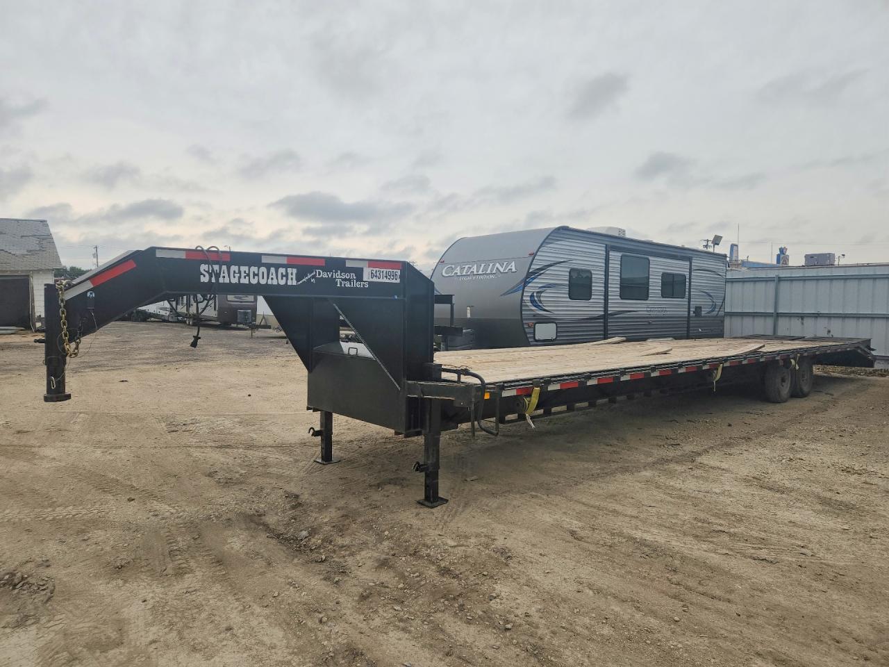 2023 Davidson Trailers VIN 7M3GU4025PNDT7750 COPART salvage auction — Side, TN - CERTIFICATE OF TITLE, sold $2,400 on 2026-09-15 (photo 1)