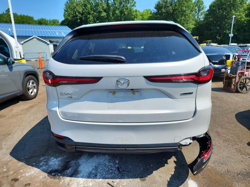 2024 Mazda Cx-90 VIN JM3KKAHD5R1123341 COPART salvage auction — FRONT END, CT - CERT OF TITLE-SALVAGE, sold $5,400 on 2026-09-10 (photo 6)