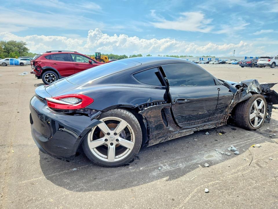 2016 Porsche Cayman VIN WP0AA2A8XGK171337 COPART salvage auction — SIDE, FL - CERT OF TITLE SLVG REBUILDABLE, sold $6,500 on 2026-09-09 (photo 3)