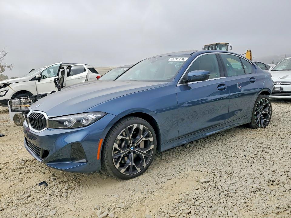 2025 BMW 3 series VIN 3MW69CW04S8F09037 — COPART salvage auction photo
