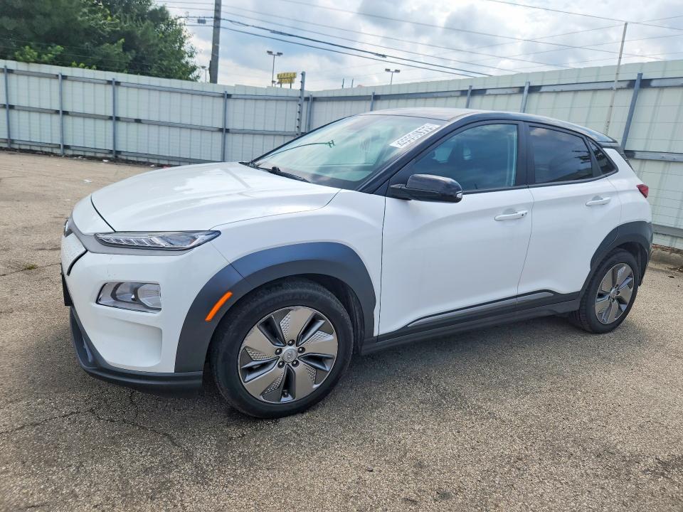 2021 Hyundai Kona VIN KM8K23AG3MU132504 — COPART salvage auction photo