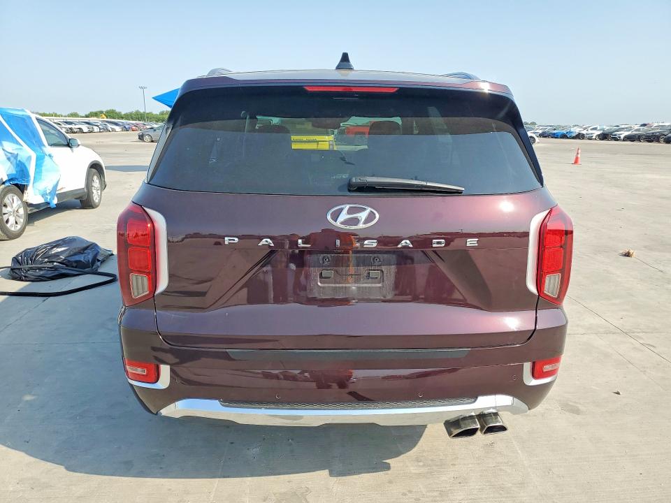 2020 Hyundai Palisade VIN KM8R54HE6LU093888 COPART salvage auction — SIDE, Tx - Salvage Vehicle Title, sold $7,400 on 2026-10-02 (photo 6)