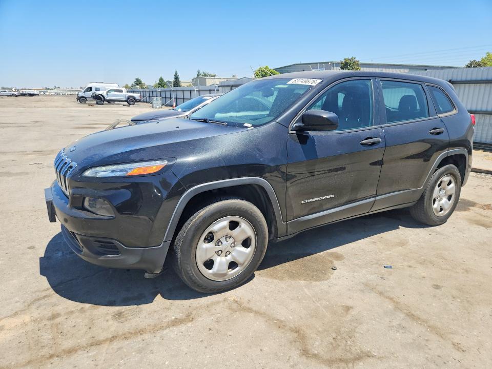 2016 Jeep Cherokee VIN 1C4PJMAB1GW282840 COPART salvage auction — MECHANICAL, Ca - Dis/Dlr/Exp Only Clean Title, sold $425 on 2026-08-21 (photo 1)