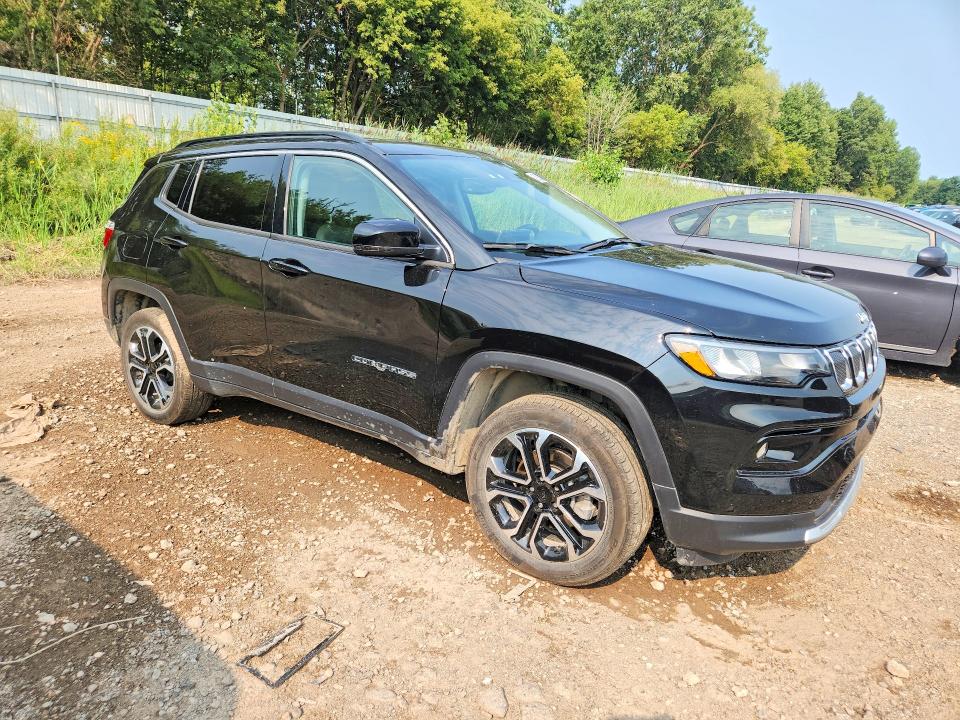 2022 Jeep Compass VIN 3C4NJDCB4NT235731 COPART salvage auction — ROOF, Mi - Certificate Of Title, sold $12,600 on 2026-08-26 (photo 4)
