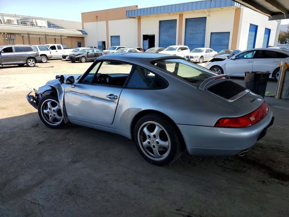 1995 Porsche 911 VIN WP0AA2998SS323055 COPART salvage auction — FRONT END, Ca - Salvage Certificate, sold $5,700 on 2026-08-20 (photo 2)