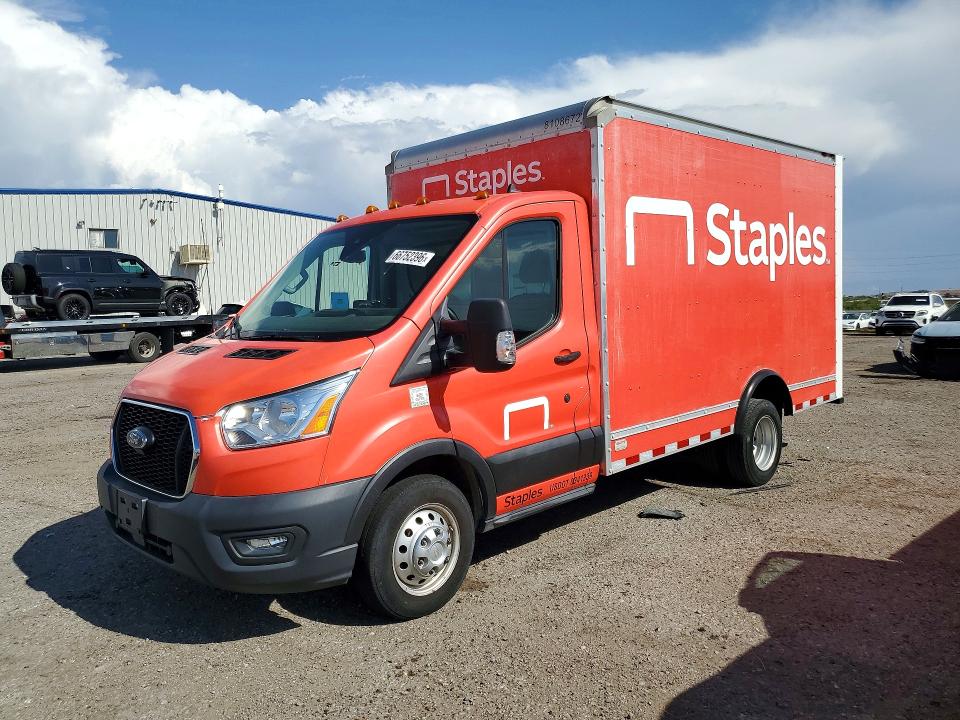 2020 Ford Transit VIN 1FDBF6P81LKA98109 — COPART salvage auction photo