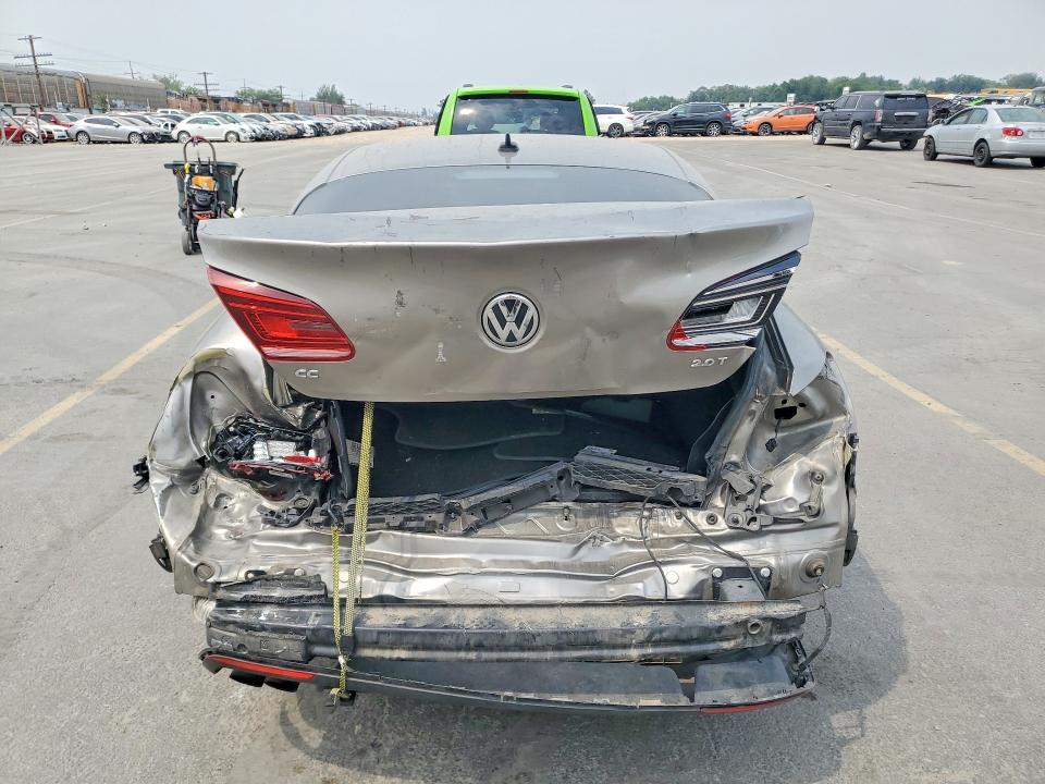 2013 Volkswagen Passat cc VIN WVWBN7AN3DE555384 COPART salvage auction — REAR END, ID - SALVAGE CERTIFICATE OF TITLE, sold $90 on 2026-09-10 (photo 6)