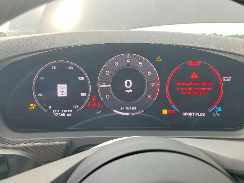 2024 Porsche Cayenne VIN WP1BA2AY7RDA54647 COPART salvage auction — VANDALISM, Ny - Mv-907A Salvage Certificate, sold $53,000 on 2026-09-28 (photo 9)