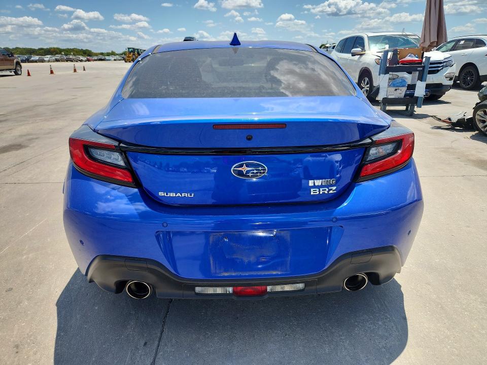 2024 Subaru Brz VIN JF1ZDBE10R8703286 COPART salvage auction — SIDE, Tx - Salvage Vehicle Title, sold $10,400 on 2026-08-24 (photo 6)